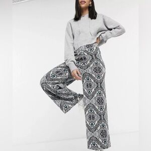 Free People Sun In The West Wide Leg Pants